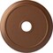 Ekena Millwork Crendon Ceiling Medallion (Canopies up to 4 3/8"), 24 1/8"OD x 4 3/8"ID x 2 1/4"P, Polished Copper CM24CRPOS - alternate 1